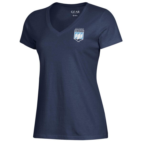 Women's Maine Alumni V-Neck Tee